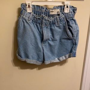 garage paper bag shorts